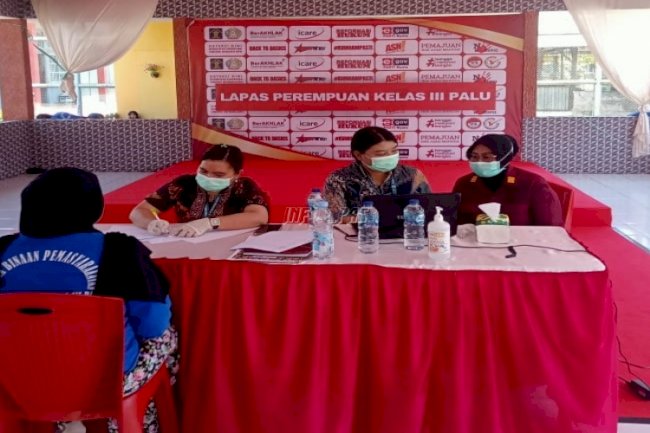 Warga Binaan Lapas Perempuan Palu Jalani Skrining HIV Gratis
