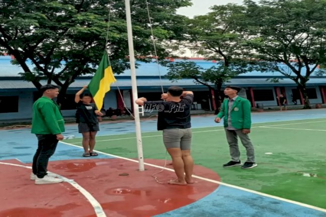 Anak Binaan LPKA Medan Berlatih bersama Purnapaskibra Kota Binjai