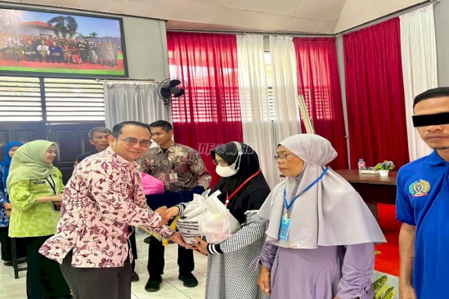 Rutan Pelaihari Gelar Bakti Sosial untuk Keluarga Warga Binaan dan Masyarakat Sekitar