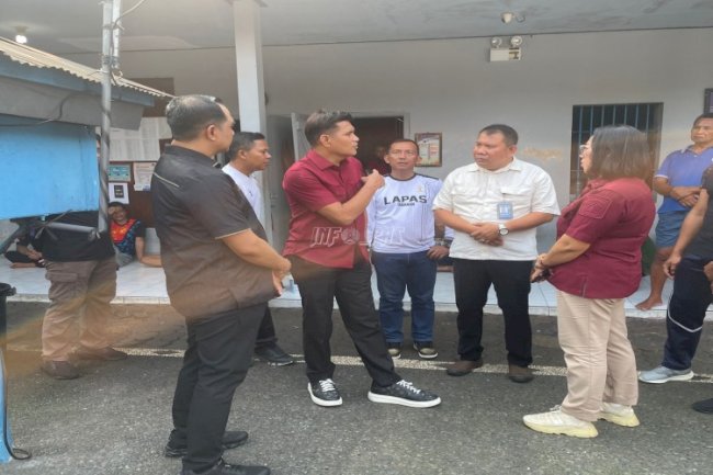 Sambangi Lapas Tabanan, Plt. Dirjenpas Rencanakan Perbaikan Bangunan