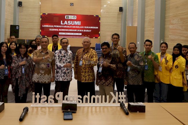 Lapas Sukamiskin Sambut Kunjungan Studi Civitas Akademika Universitas Kadari