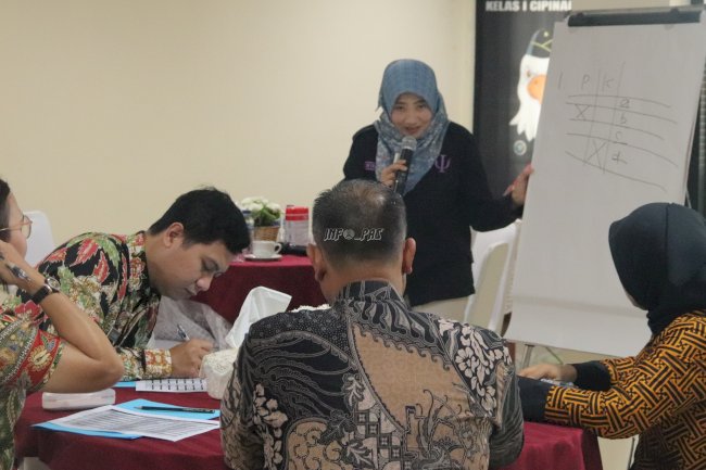 Komitmen Lapas Cipinang, Kinerja Unggul Melalui Asesmen Pejabat Struktural