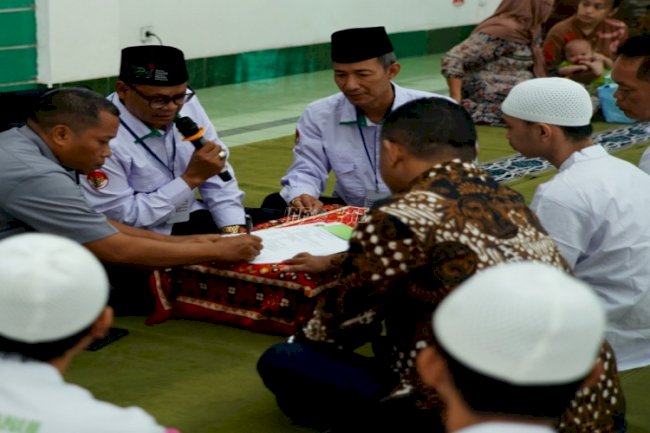 Warga Binaan Rutan Cipinang Ucapkan Dua Kalimat Syahadat