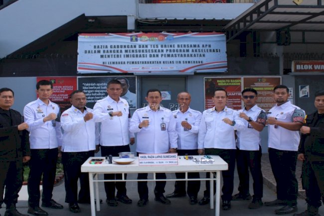 Kembali Gelar Penggeledahan, Lapas Sumedang Pastikan Zero Barang Terlarang