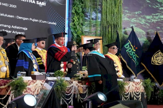 625 Taruna Poltekip dan Poltekim Diwisuda, Dukung Visi Indonesia Emas 2045