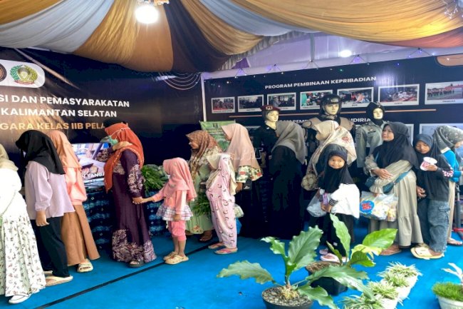 Stand Rutan Pelaihari Curi Perhatian pada Expo Hari Jadi Ke-59 Kab. Tanah Laut 