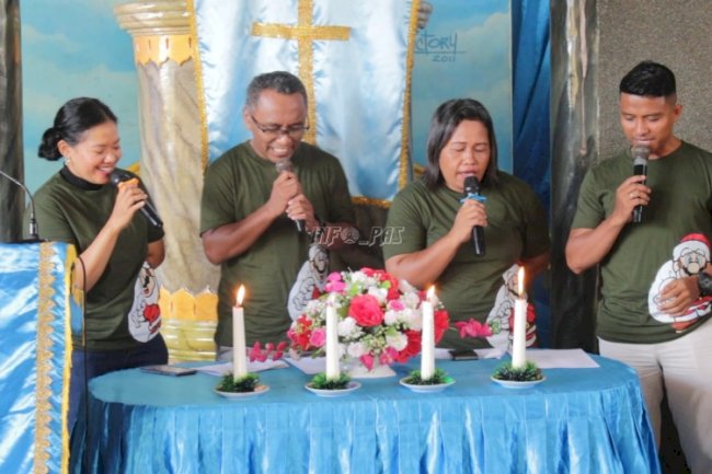 Penuh Toleransi, Rutan Ambon Rayakan Natal Bersama Warga Binaan