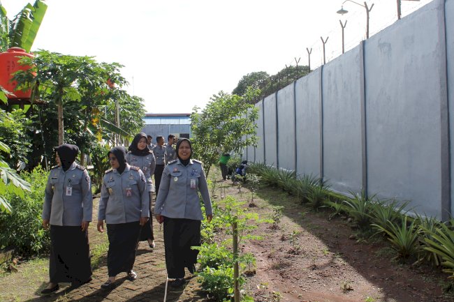 Kalapas Perempuan Sungguminasa Tekankan Pengawasan Area Branggang