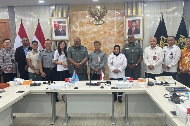 Kunjungi Ditjenpas, Delegasi Fiji Pelajari Manajemen Pemasyarakatan di Indonesia