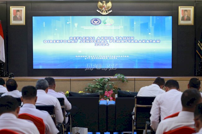 Refleksi Akhir Tahun Ditjenpas Fokuskan Akselerasi Program Pemasyarakatan