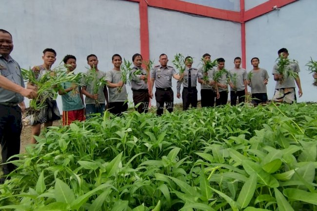 LPKA Medan Dukung Ketahanan Pangan dalam Program Akselerasi Menteri Imipas