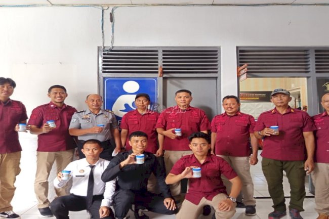 Awal Tahun, Rutan Bantaeng Langsung Tes Urine Petugas dan Warga Binaan