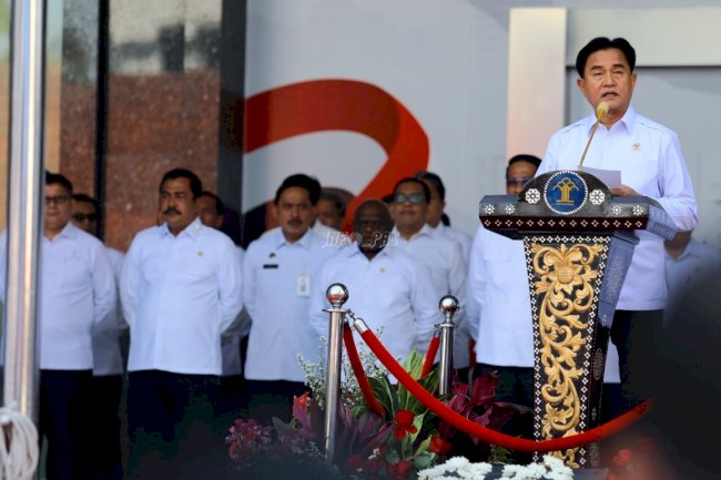 Semangat Awal Tahun 2025, Jajaran Imipas Siap Wujudkan Visi Kabinet Merah Putih 2024-2029