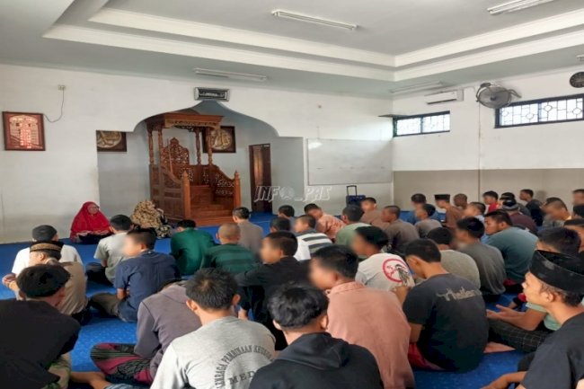 LPKA Medan Gelar Pengajian, Ini Nasihat bagi Anak Binaan