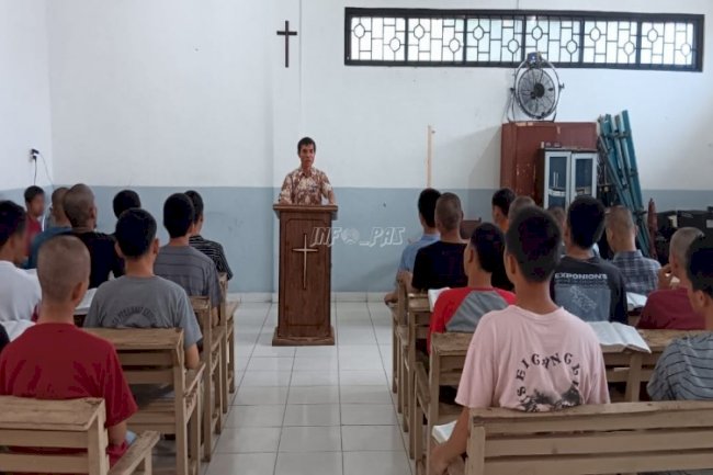 LPKA Medan Bangun Karakter Kristiani dan Kembangkan Sikap Batin Anak Binaan