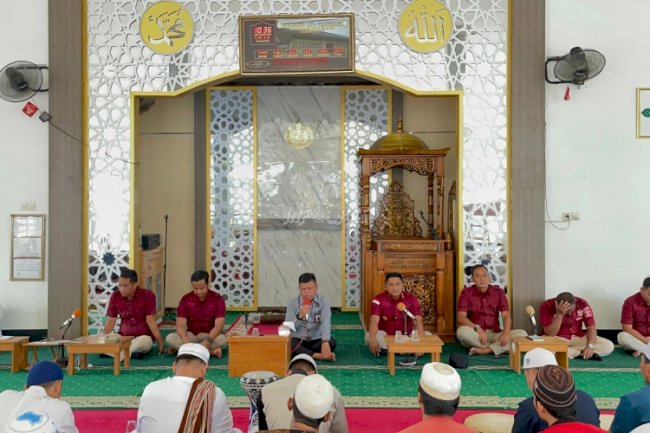 Warga Binaan Lapas Narkotika Karang Intan Simak Tausiah Keagamaan Kadivpas Kalsel