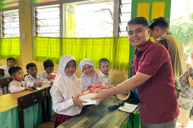 Lapas Suliki Ikut Bagikan Paket Makanan dalam Program Makan Bergizi Gratis