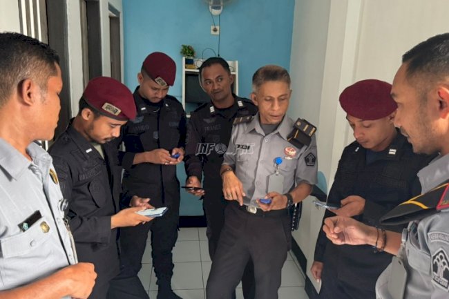 Wujudkan Stabilitas Kamtib, Handphone Wartelsuspas Lapas Wahai Disidak