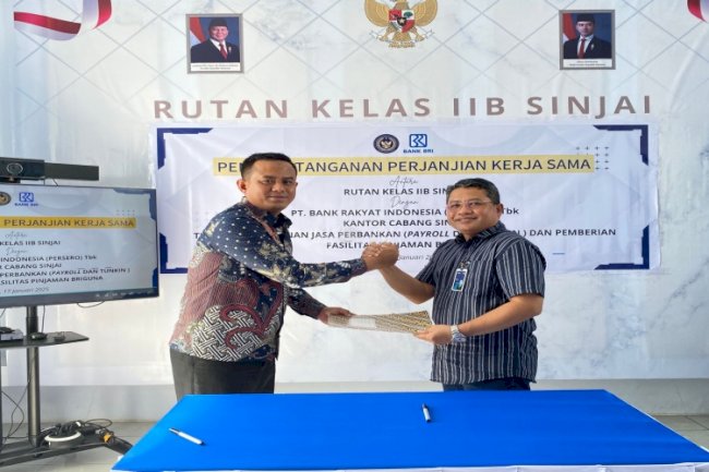Tingkatkan Pelayanan Perbankan dan Dukungan Sosial, Rutan Sinjai dan BRI Cabang Sinjai Jalin Kerja Sama Strategis  