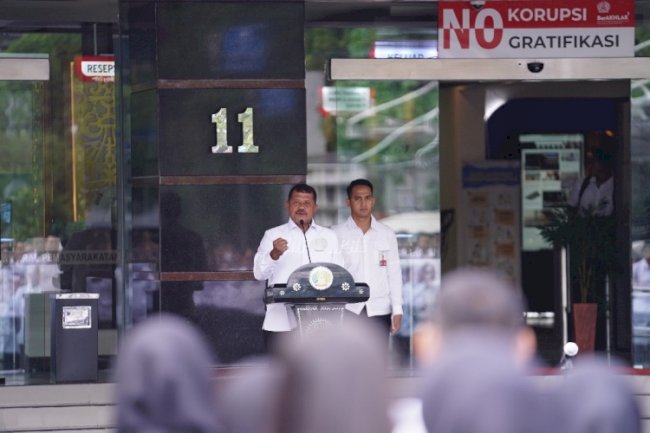 Komitmen Tingkatkan Kinerja, Jajaran Ditjenpas Laksanakan Pencanangan Pakta Integritas dan Penandatanganan Kinerja