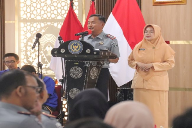 Sertijab Kalapas Cipinang, Wachid Wibowo: Urip Iku Urup, Mari Berikan Manfaat bagi Sesama