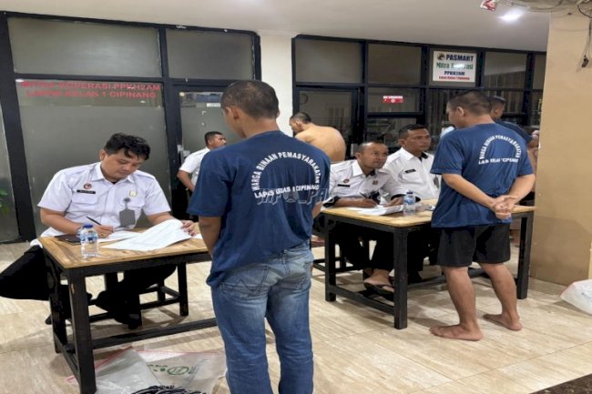 Lapas Cipinang Konsisten Jalankan SOP Demi Ciptakan Lapas Kondusif