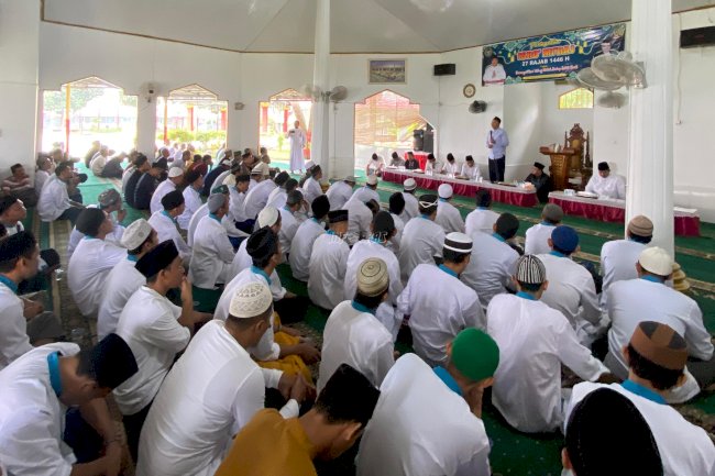 Warga Binaan Lapas Narkotika Bandar Lampung Rayakan Isra Mikraj dengan Semangat Perubahan 