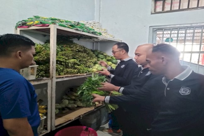 Kanwil Ditjenpas Sulteng Inspeksi Dapur Lapas dan Rutan Palu, Pastikan Makanan Layak dan Higienis