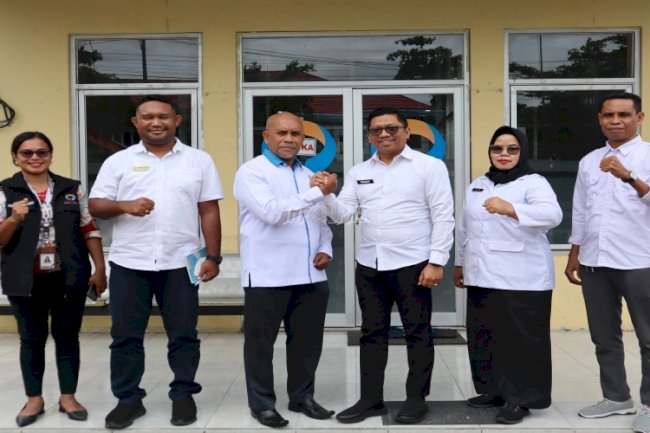 Kakanwil Ditjenpas Maluku Lakukan Kunker ke Kantor Ombudsman RI Perwakilan Provinsi Maluku