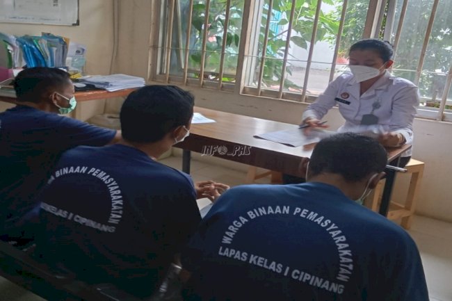 Screening Rehabilitasi Narkotika di Lapas Cipinang, Upaya Nyata Pembinaan Warga Binaan