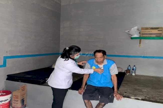 Pastikan Kesehatan Warga Binaan, Rutan Ambon Berikan Layanan Kesehatan Cell to Cell 