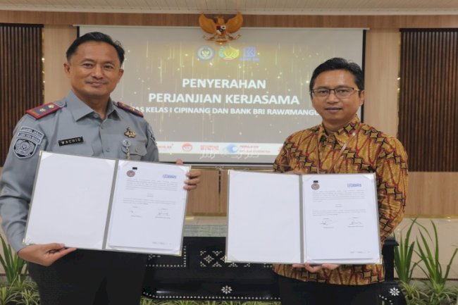 Lapas Cipinang Jalin Kerja Sama Strategis dengan Bank Rakyat Indonesia