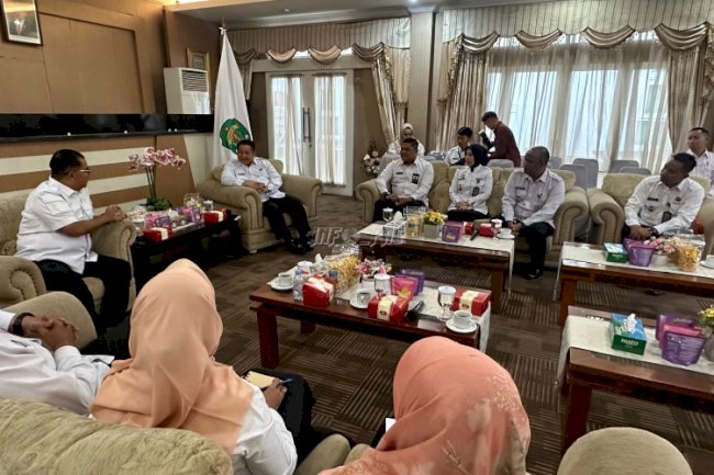 Audiensi dengan Pj. Gubernur Kaltim, Kakanwil Ditjenpas Kaltim Sampaikan 13 Program Akselerasi Menteri Imipas