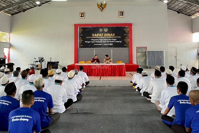 Lapas Narkotika Bandar Lampung dan BNNK Lampung Sepakat Perkuat Sinergi P4GN