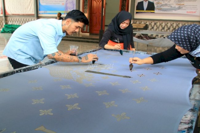 Produksi Pesanan PIPAS Jatim, 'Batik Jeruji' Lapas Banyuwangi Terus Tunjukkan Eksistensi