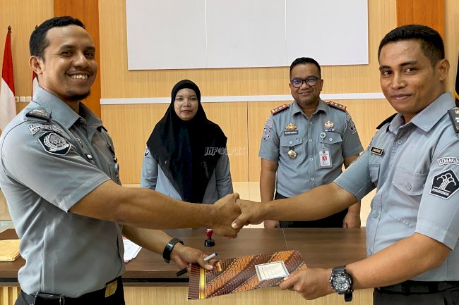 Penguatan Koperasi, LPKA Ambon Serahterimakan Pengurus Primkopasindo