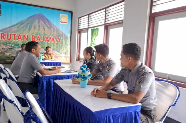  Rutan Bajawa Bahas Pengelolaan Koperasi dengan Dinas Koperasi dan UKM Kab. Ngada