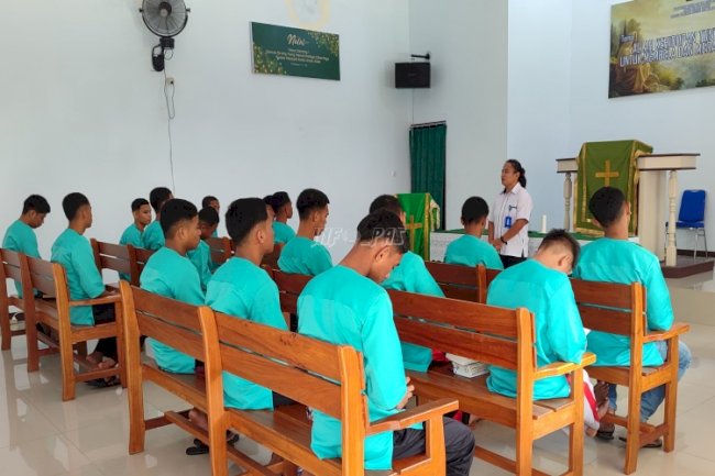 LPKA Ambon Gandeng Kemenag Tingkatkan Literasi Beribadah dan Pelayanan Keagamaan Anak Binaan