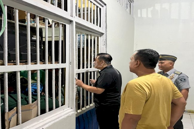 Pastikan Kondusif dan Aman, Kakanwil Ditjenpas Kalsel Sidak Lapas Banjarmasin