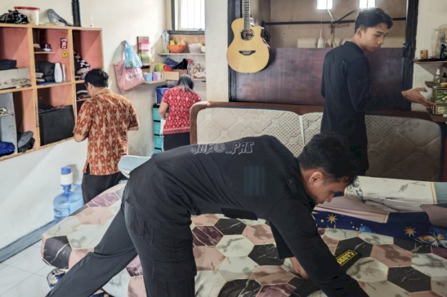 Deteksi Gangguan Kamtib, Petugas Lapas Tabanan Kembali Geledah Kamar Hunian