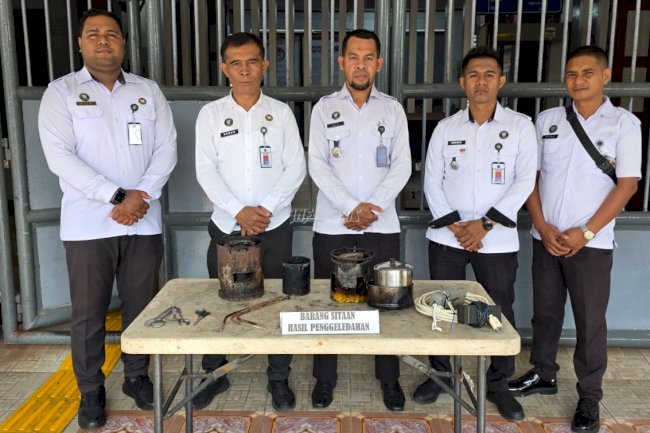 Serius Berantas Narkoba, Lapas Ambon Gelar Razia dan Tes Urine