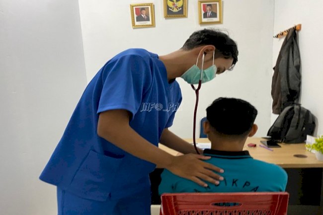 Tim Medis LPKA Ambon Periksa Kesehatan Anak Binaan