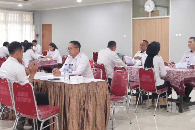 Perkuat Strategi Menuju WBK, Lapas Cipinang Gelar Asesmen Calon Anggota Tim ZI