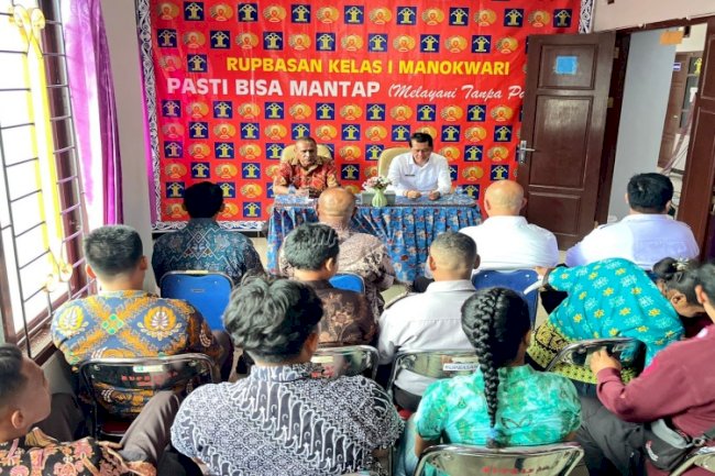 Sambangi Rupbasan Manokwari, Ini Arahan Kakanwil Ditjenpas Papua Barat 