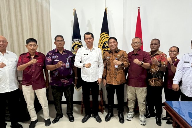 Kanwil Ditjenpas Papua Barat dan BNNP Bahas Isu Narkoba dan Potensi Kerja Sama