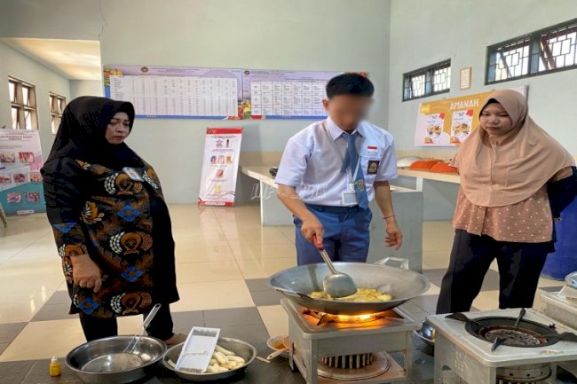 LPKA Ambon Fasilitasi Anak Binaan Ujian Praktik