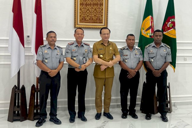 Audiensi Kalapas Atambua Perkuat Sinergi dengan Bupati Belu