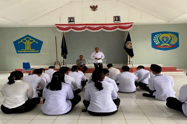 Kanwil Ditjenpas NTT Sosialisasikan dan Perdalam Materi Klasifikasi Tahanan