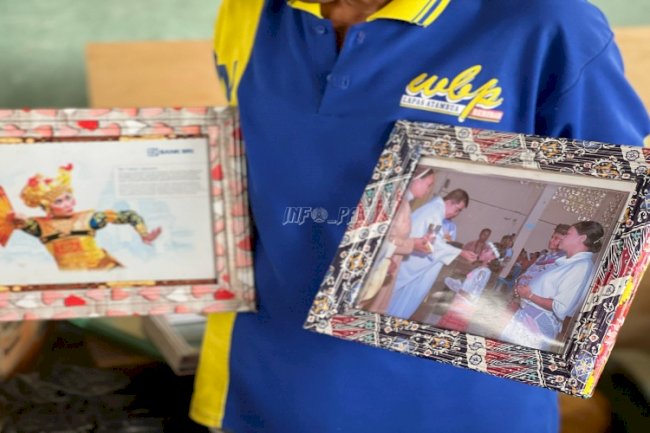 Warga Binaan Lapas Atambua Hasilkan Bingkai Foto dan Tas Bernilai Seni