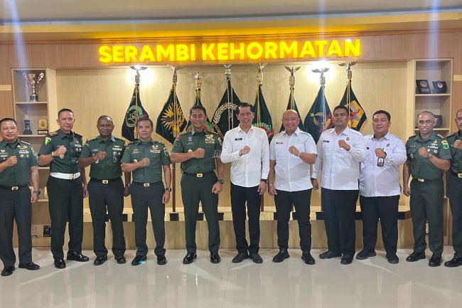 Kakanwil Ditjenpas Papua Barat Bangun Sinergi dengan Pangdam XVIII/Kasuari 